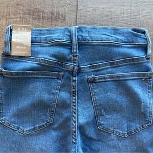 Madewell Classic Cali Demi Boot Blue Denim Jeans 23 New